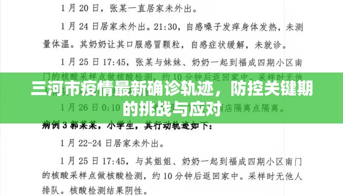 三河市疫情最新确诊轨迹，防控关键期的挑战与应对