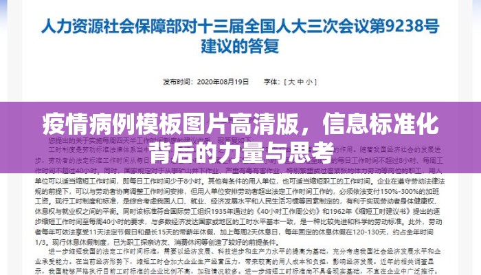 疫情病例模板图片高清版，信息标准化背后的力量与思考