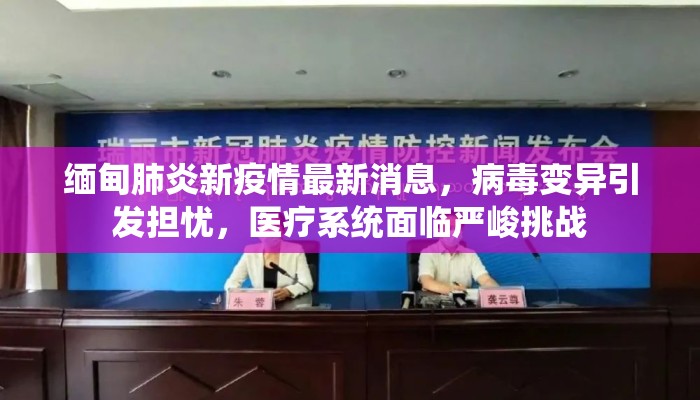 缅甸肺炎新疫情最新消息，病毒变异引发担忧，医疗系统面临严峻挑战