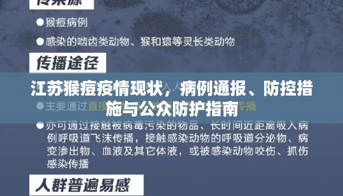 江苏猴痘疫情现状，病例通报、防控措施与公众防护指南