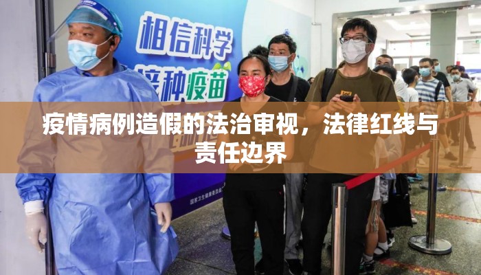 疫情病例造假的法治审视，法律红线与责任边界
