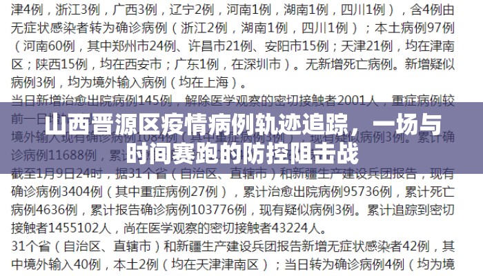 山西晋源区疫情病例轨迹追踪，一场与时间赛跑的防控阻击战