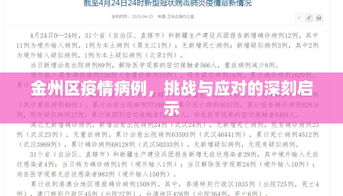 金州区疫情病例，挑战与应对的深刻启示