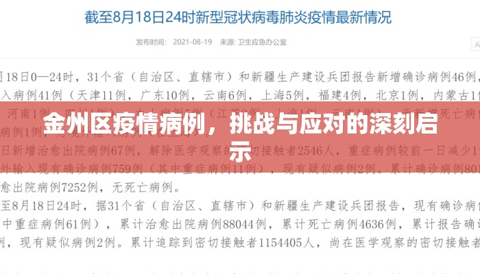 金州区疫情病例，挑战与应对的深刻启示