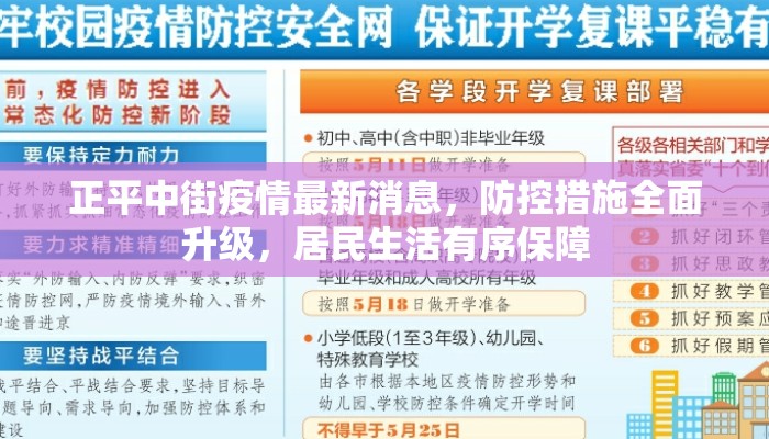 正平中街疫情最新消息，防控措施全面升级，居民生活有序保障