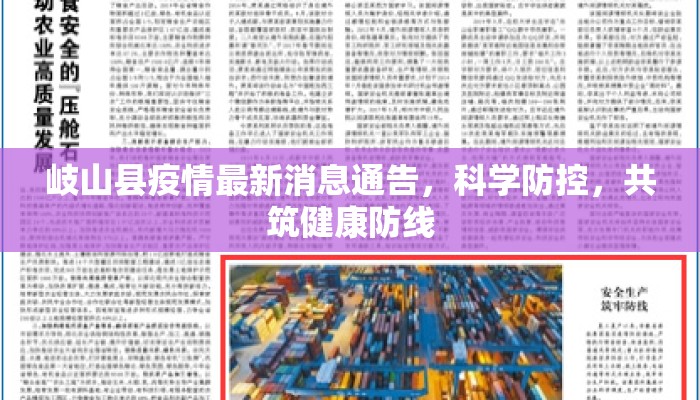 岐山县疫情最新消息通告，科学防控，共筑健康防线