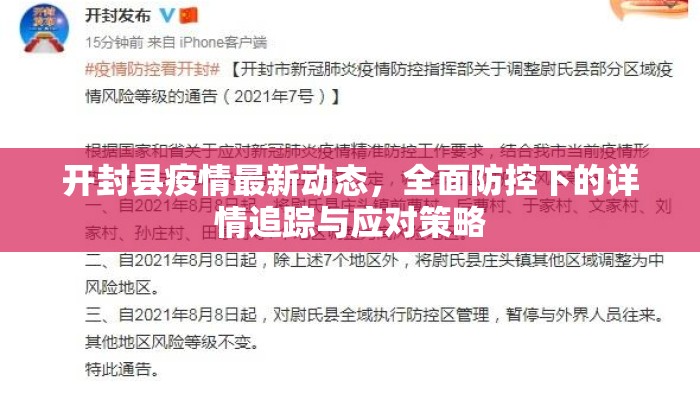 开封县疫情最新动态，全面防控下的详情追踪与应对策略