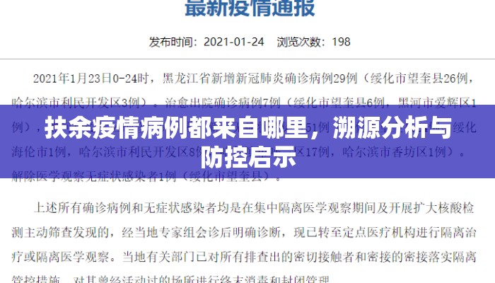 扶余疫情病例都来自哪里，溯源分析与防控启示