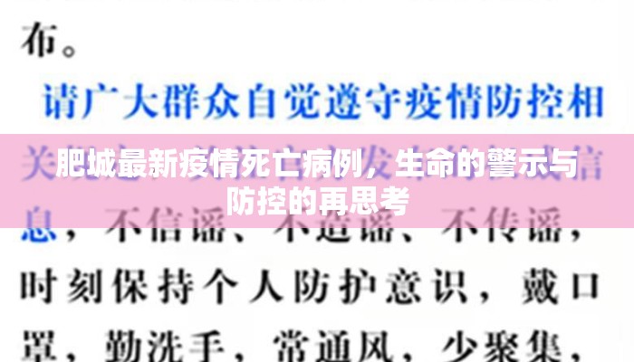 肥城最新疫情死亡病例，生命的警示与防控的再思考