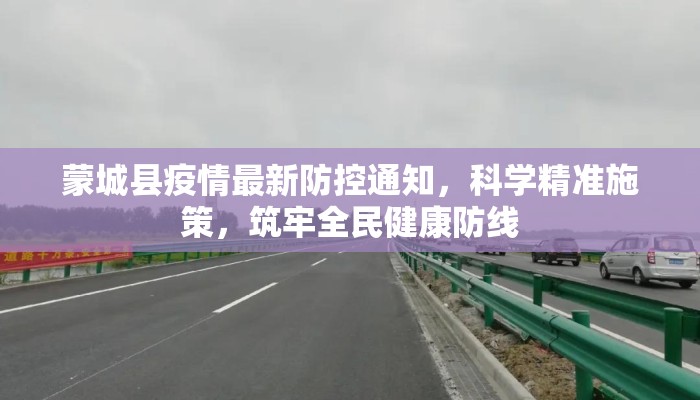 蒙城县疫情最新防控通知,科学精准施策,筑牢全民健康防线 蒙城县疫情最新防控通知,科学精准施策,筑牢全民健康防线