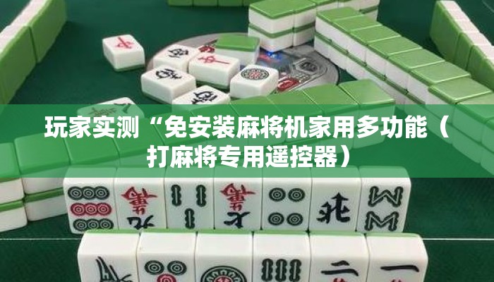 玩家实测“免安装麻将机家用多功能(打麻将专用遥控器) 玩家实测“免安装麻将机家用多功能(打麻将专用遥控器)