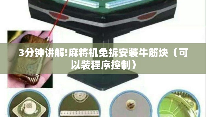 3分钟讲解!麻将机免拆安装牛筋块(可以装程序控制) 3分钟讲解!麻将机免拆安装牛筋块(可以装程序控制)