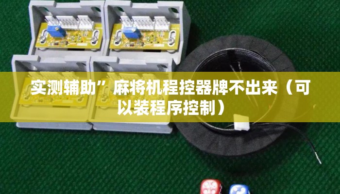 实测辅助”麻将机程控器牌不出来(可以装程序控制) 实测辅助”麻将机程控器牌不出来(可以装程序控制)