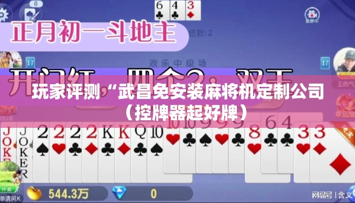 玩家评测“武昌免安装麻将机定制公司(控牌器起好牌) 玩家评测“武昌免安装麻将机定制公司(控牌器起好牌)