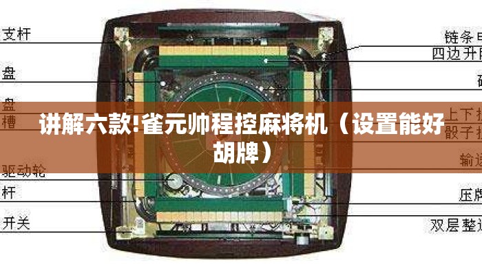 讲解六款!雀元帅程控麻将机（设置能好胡牌）